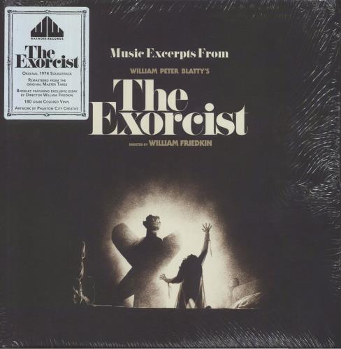 Original Soundtrack Music Excerpts From The Exorcist - Clear and Black Vinyl vinyl LP album (LP record) US OSTLPMU781533