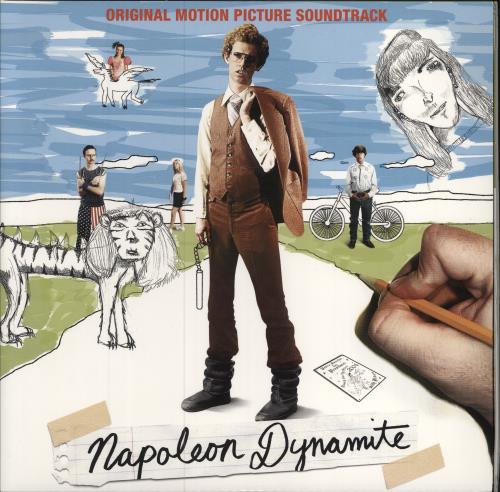 Original Soundtrack Napoleon Dynamite - Blue Vinyl 2-LP vinyl record set (Double Album) US OST2LNA783333