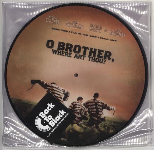 Original Soundtrack O Brother, Where Art Thou? picture disc LP (vinyl picture disc album) UK OSTPDOB732262