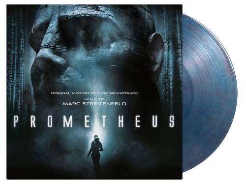 Original Soundtrack Prometheus - Blue Marbled Vinyl + Litho 2-LP vinyl record set (Double Album) UK OST2LPR767432