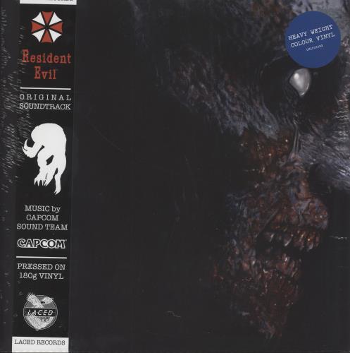 Original Soundtrack Resident Evil - Blue Vinyl - Sealed 2-LP vinyl record set (Double LP Album) UK OST2LRE791599