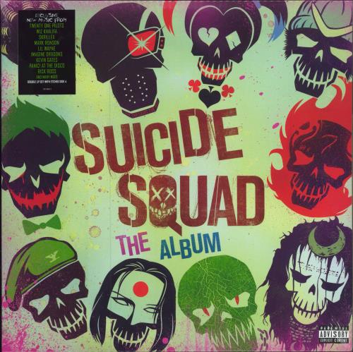 Original Soundtrack Suicide Squad: The Album - Sealed 2-LP vinyl record set (Double LP Album) UK OST2LSU787441