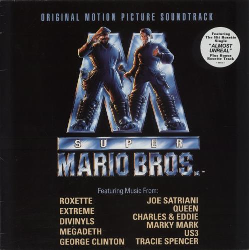 Original Soundtrack Super Mario Bros. vinyl LP album (LP record) UK OSTLPSU807303