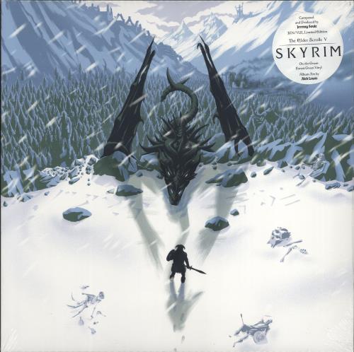 Original Soundtrack The Elder Scrolls V - Skyrim - Forest Green Vinyl - Sealed vinyl LP album (LP record) US OSTLPTH779528