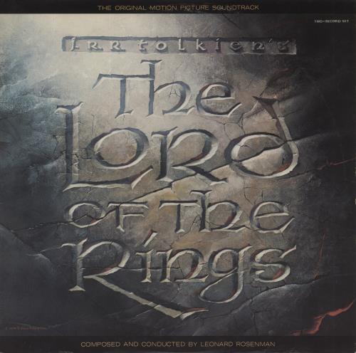 Original Soundtrack The Lord Of The Rings 2-LP vinyl record set (Double Album) UK OST2LTH585281