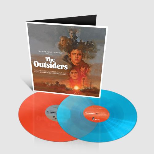 Original Soundtrack The Outsiders - Turquoise & Neon Orange Vinyl 2-LP vinyl record set (Double Album) UK OST2LTH748659