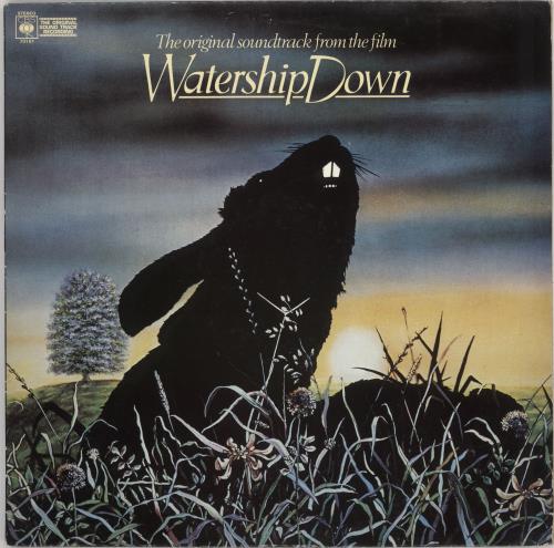 Original Soundtrack Watership Down - gold stamp vinyl LP album (LP record) UK OSTLPWA746255