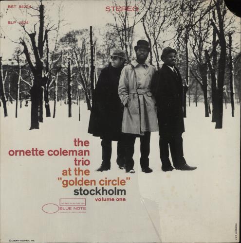 Ornette Coleman At The "Golden Circle" Stockholm - Volume One - 'b' label - Open Shrink vinyl LP album (LP record) US ORCLPAT871642