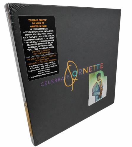 Ornette Coleman Celebrate Ornette - Numbered - Sealed Vinyl Box Set UK ORCVXCE890298