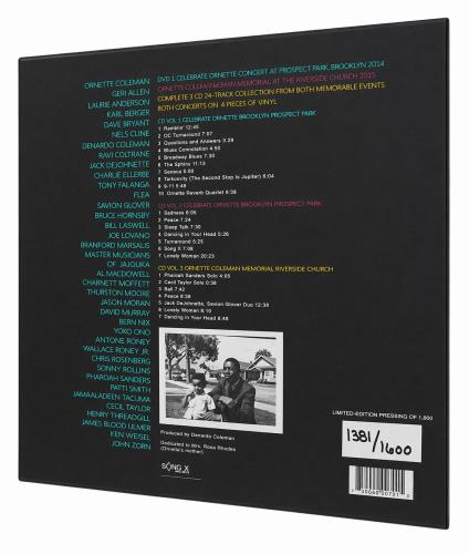 Ornette Coleman Celebrate Ornette - Numbered - Sealed Vinyl Box Set UK ORCVXCE890298