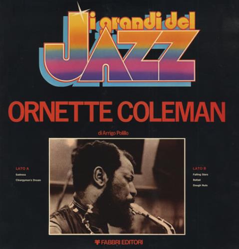 Ornette Coleman I Grandi Del Jazz #11 vinyl LP album (LP record) Italian ORCLPIG404711