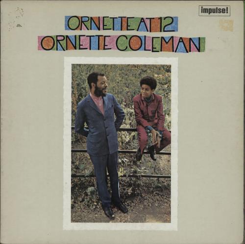 Ornette Coleman Ornette At 12 vinyl LP album (LP record) Italian ORCLPOR762934