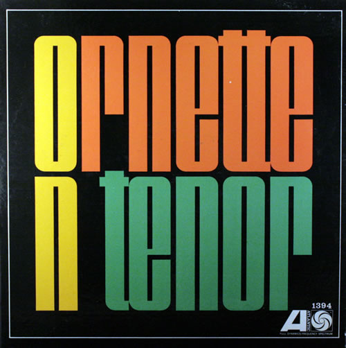 Ornette Coleman Ornette On Tenor vinyl LP album (LP record) Spanish ORCLPOR551117
