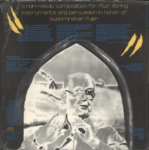 Ornette Coleman Prime Design / Time Design vinyl LP album (LP record) US ORCLPPR708562