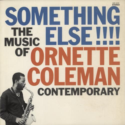 Ornette Coleman Something Else!!!! vinyl LP album (LP record) Japanese ORCLPSO876162