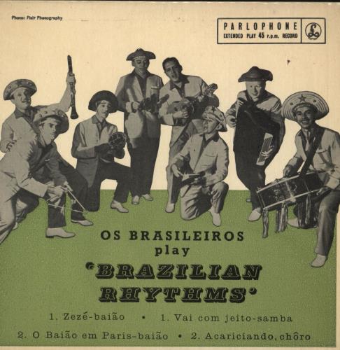 Os Brasileiros Brazilian Rhythms 7" vinyl single (7 inch record / 45) UK 1S-07BR748803