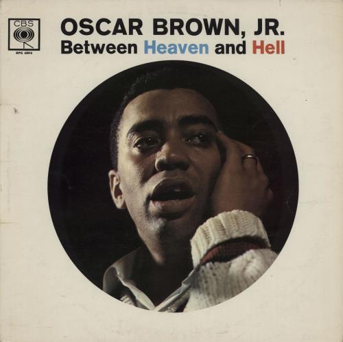 Oscar Brown Jnr Between Heaven And Hell - EX vinyl LP album (LP record) UK OU8LPBE761561