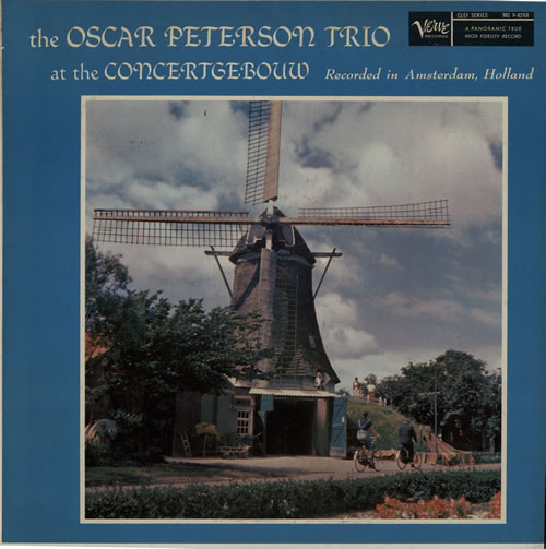 Oscar Peterson At The Concertgebouw vinyl LP album (LP record) UK OP1LPAT583895