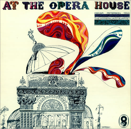 Oscar Peterson At The Opera House vinyl LP album (LP record) UK OP1LPAT448357