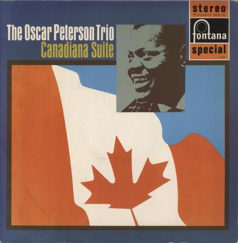 Oscar Peterson Canadiana Suite - EX vinyl LP album (LP record) UK OP1LPCA834482