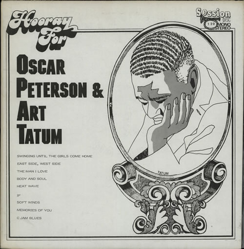 Oscar Peterson Hooray For Oscar Peterson & Art Tatum vinyl LP album (LP record) US OP1LPHO533706