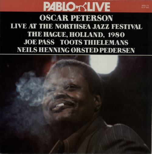 Oscar Peterson Live At The Northsea Jazz Festival 2-LP vinyl record set (Double LP Album) US OP12LLI587747
