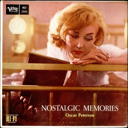 Oscar Peterson Nostalgic Memories vinyl LP album (LP record) US OP1LPNO525828