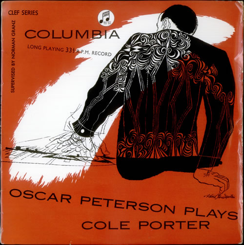 Oscar Peterson Plays Cole Porter vinyl LP album (LP record) UK OP1LPPL533747