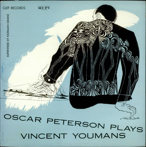 Oscar Peterson Plays Vincent Youmans vinyl LP album (LP record) US OP1LPPL533664