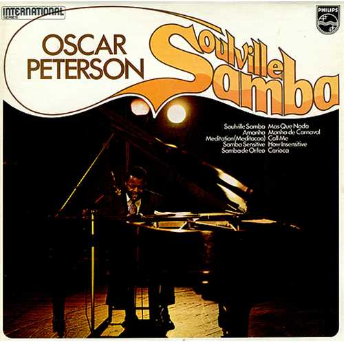Oscar Peterson Soulville Samba vinyl LP album (LP record) UK OP1LPSO363029