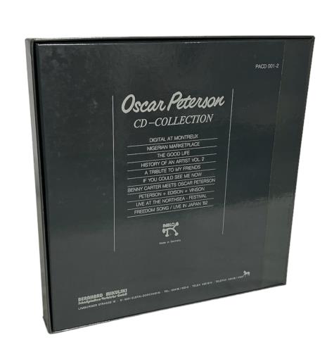 Oscar Peterson The Pablo CD Collection CD Album Box Set German OP1DXTH807846