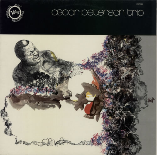 Oscar Peterson The Trio vinyl LP album (LP record) French OP1LPTH587755