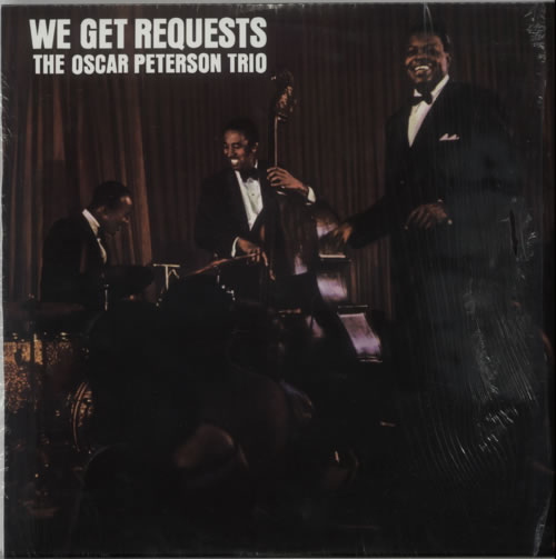 Oscar Peterson We Get Requests vinyl LP album (LP record) Italian OP1LPWE623264