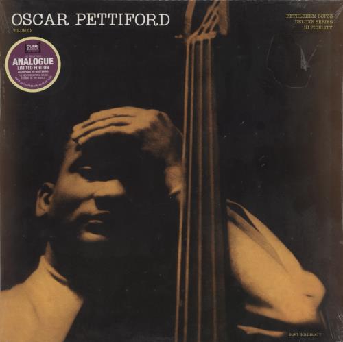 Oscar Pettiford Volume 2 vinyl LP album (LP record) UK OPDLPVO865046