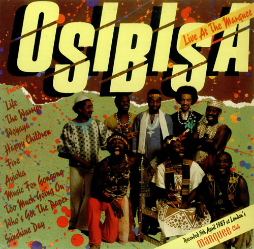 Osibisa Live At The Marquee vinyl LP album (LP record) UK OSILPLI440892