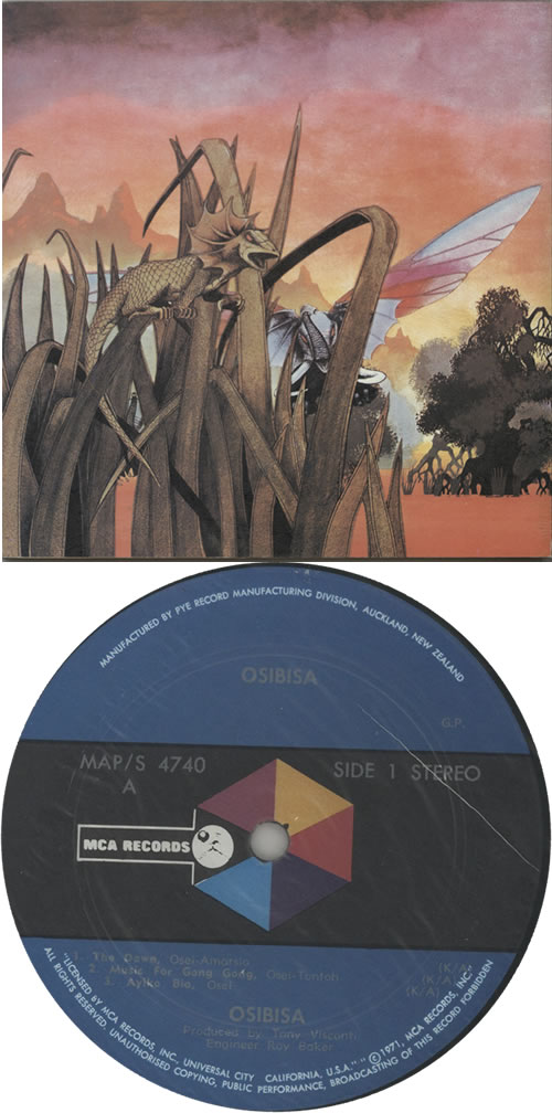 Osibisa Osibisa vinyl LP album (LP record) New Zealand OSILPOS642153