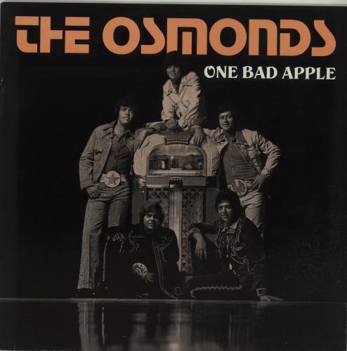 Osmond Boys One Bad Apple 12" vinyl single (12 inch record / Maxi-single) UK OSM12ON49553