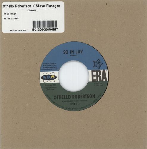 Othello Robertson So In Luv 7" vinyl single (7 inch record / 45) UK -UM07SO881591