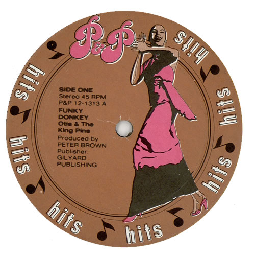Otis & The King Pins Funky Donkey 12" vinyl single (12 inch record / Maxi-single) US OSV12FU461785