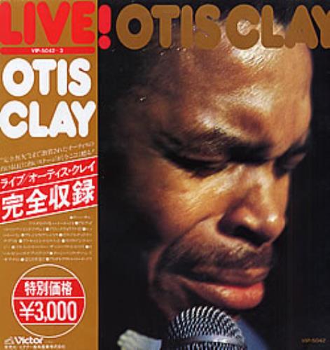 Otis Clay Live! 2-LP vinyl record set (Double LP Album) Japanese O.C2LLI280453