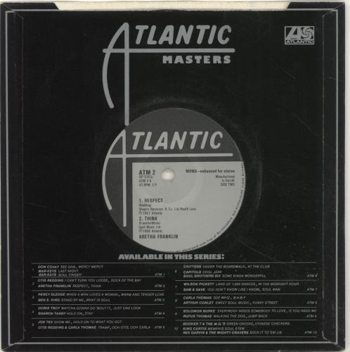 Otis Redding Atlantic Masters EP 7" vinyl single (7 inch record / 45) UK OTI07AT694382