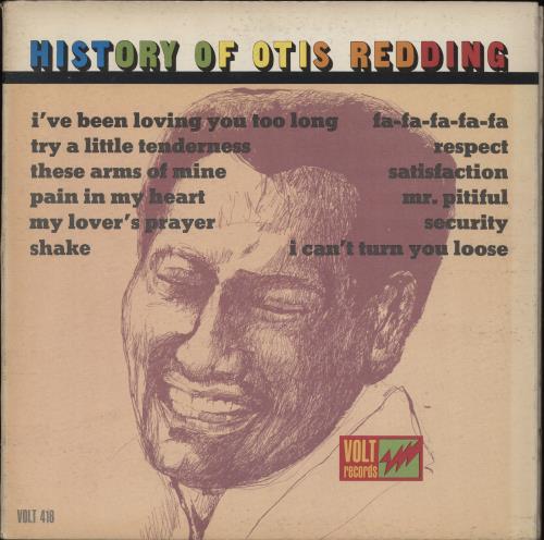 Otis Redding History Of Otis Redding vinyl LP album (LP record) US OTILPHI488144