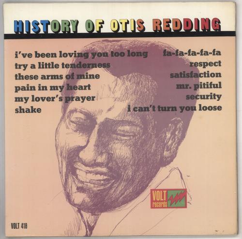 Otis Redding History Of Otis Redding vinyl LP album (LP record) UK OTILPHI737739