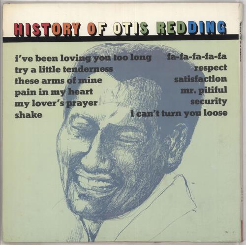 Otis Redding History Of Otis Redding vinyl LP album (LP record) UK OTILPHI737739