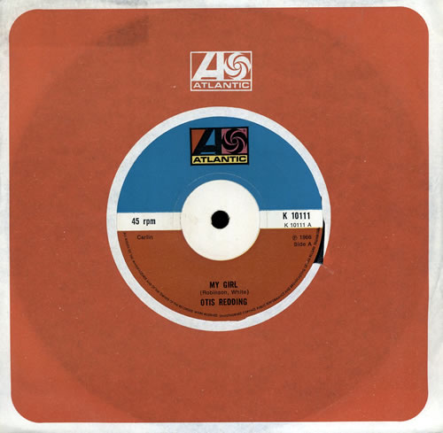 Otis Redding My Girl - 1971 7" vinyl single (7 inch record / 45) UK OTI07MY569549