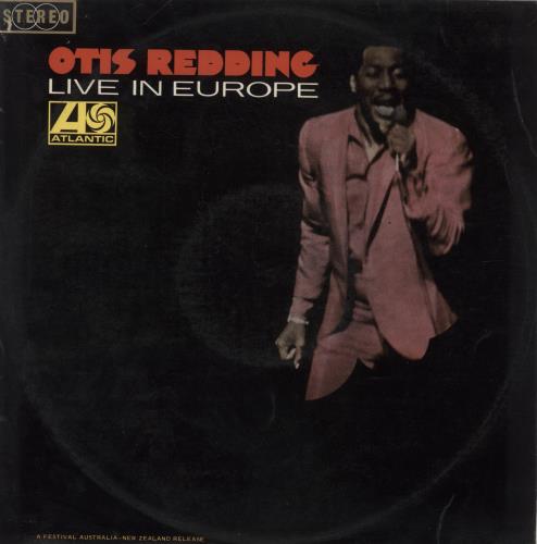 Otis Redding Otis Redding Live In Europe vinyl LP album (LP record) Australian OTILPOT888365