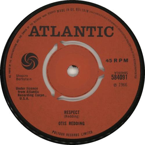 Otis Redding Respect 7" vinyl single (7 inch record / 45) UK OTI07RE694577