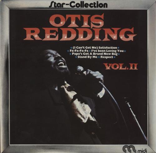 Otis Redding Star-Collection Vol. II vinyl LP album (LP record) German OTILPST759265