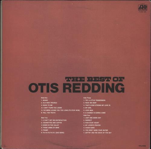 Otis Redding The Best Of 2-LP vinyl record set (Double LP Album) Japanese OTI2LTH692064
