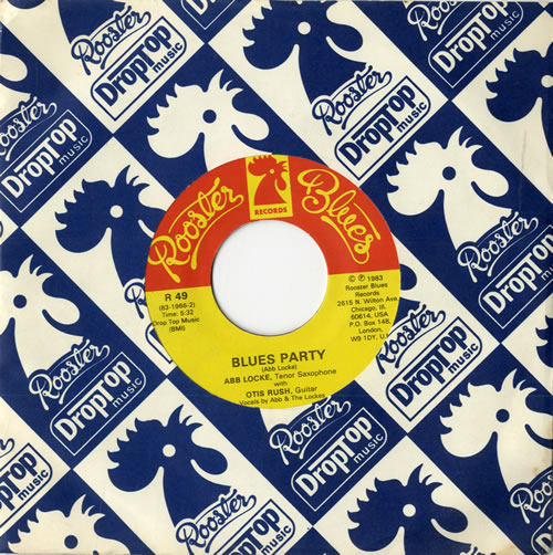 Otis Rush Blues Party 7" vinyl single (7 inch record / 45) UK OTR07BL561541